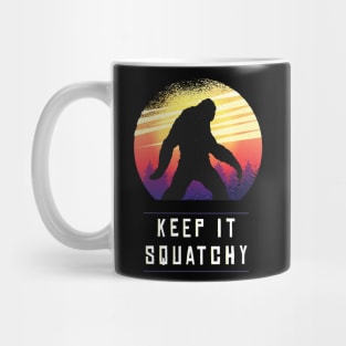 Keep It Squatchy Funny Bigfoot Sasquatch Mug